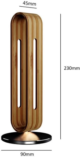Allero Standaard - Koptelefoonhouder - Koptelefoonstandaard - Koptelefoon houder - Bamboe Hout - Metalen voet - Antislip — thumbnail 5