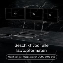 Screenmate® Panorama Portable Monitor 15,6” - Draagbare Monitor - Extra Scherm Laptop - Draagbaar Beeldscherm - Zwart — thumbnail 5