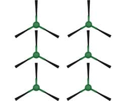 Borstel voor iRobot Roomba Combo 105/205/405/505, herbruikbare wasbare borstel [set van 6]