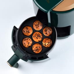 Siliconen muffinvorm, 7-cup diepe siliconen bakvorm, muffinvorm, muffinbakvorm, Yorkshire pudding, brood, cake (zwart) — thumbnail 3