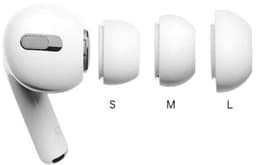 Jonyx - Dopjes geschikt voor Airpods pro - Vervangende oordopjes - Siliconen - 3 maten (S/M/L) - 1 paar van elke maat — thumbnail 1