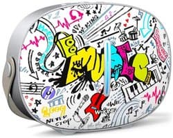 Draagbare Bluetooth luidspreker met diepe bas en helder geluid - 96 W, snel opladen, boombox voor outdoor feestjes