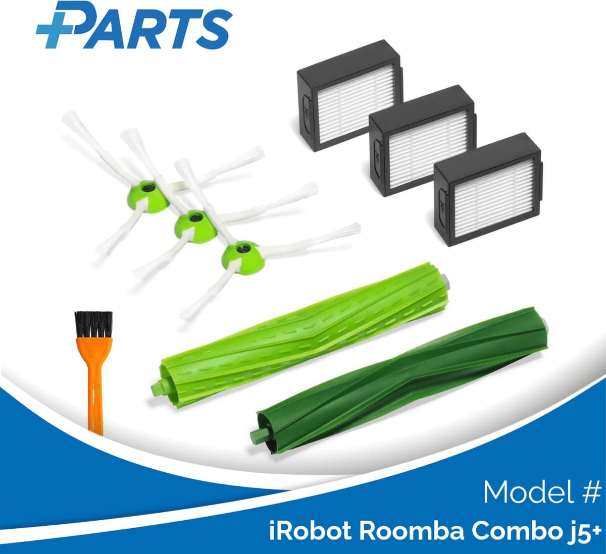 iRobot Roomba Combo j5+ Onderhoudsset (Plus.Parts® alternatief voor 4624878 / 4639168) — afbeelding 1