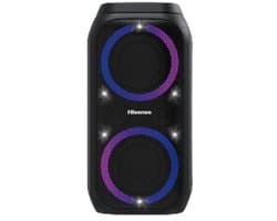 Draagbare compacte partyluidspreker met karaoke-modus en 160 W geluidsvolume