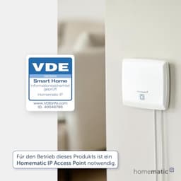 Draadloze Temperatuur- en Luchtvochtigheidssensor voor Slimme Huizen – Geschikt voor Radiatorthermostaten en Vloerverwarmingsregelaars, Werkt met Alexa — thumbnail 5