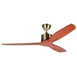 Plafondventilator met houten vleugels, afstandsbediening, 132 cm, 3 snelheden, 70 W — thumbnail 2