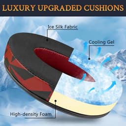 Verkoelende gel earpads voor HyperX Cloud 1/2/3/Pro/Core headset — thumbnail 3