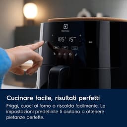Electrolux EAF7SB Enkel 6,9 l Vrijstaand 1700 W Heteluchtfriteuse Zwart — thumbnail 7