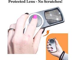 Vergrootglas met LED-verlichting 3x - Handig Leeshulpmiddel voor Senioren