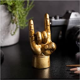 Hoofdtelefoonhouder in Goud van Hars voor Bureau Accessoires — thumbnail 2