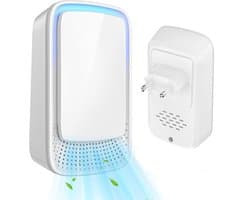 Draagbare luchtreiniger met ionische functie – Verwijdert stofdeeltjes, verontreinigende stoffen en geuren