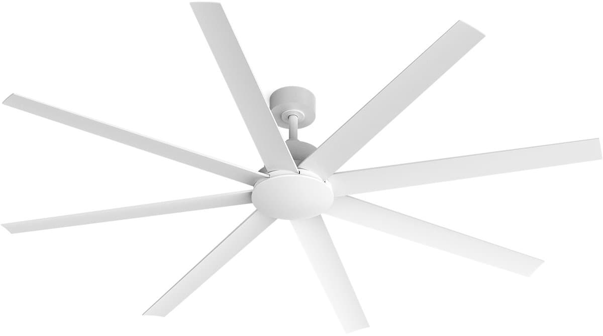 CREATE - Stille plafondventilator van 40W verkrijgbaar in meerdere maten - Wit - Ø183cm - Geen licht - WIND INDUSTRIAL — afbeelding 1