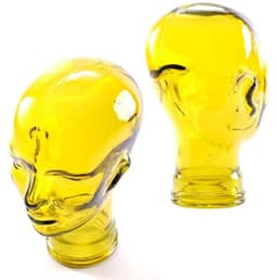 Hoofdtelefoonstandaard van gerecycled glas - Decoratieve en kleurrijke houder, 29 cm — thumbnail 4