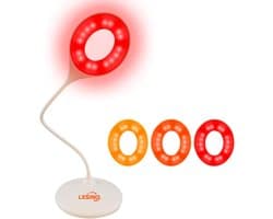 Dimbare Leeslamp met Lichtblokkering - 2 Kleurmodi voor Oogvriendelijk Lezen