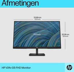 HP V24V G5 - Full HD Monitor - 23.8 Inch — thumbnail 13