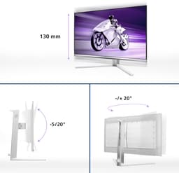Philips 27M2N8500 - Ultrawide QD-OLED Gaming Monitor - AI-Ambiglow - HDR400 - 360hz - 27 inch — thumbnail 8