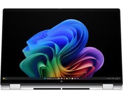 HP OmniBook X FlipNGAI 16-as0645nd Copilot+ PC Intel Core Ultra 7 256V Hybride (2-in-1) 40,6 cm (16") Touchscreen 2K 16 GB LPDDR5x-SDRAM 512 GB SSD Wi-Fi 7 (802.11be) Windows 11 Home Zilver