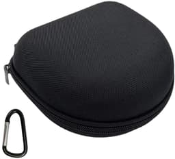 Koptelefoon Case - Koptelefoon Hoesje - Oortjes Opberg Hoesje - Beschermhoes - Draagta - Geschikt voor de meeste hoofdtelefoons, Bluetooth, bedrade hoofdtelefoons, gaming-hoofdtelefoons - Waterbestendig、 Stootvast - Zwart — thumbnail 1