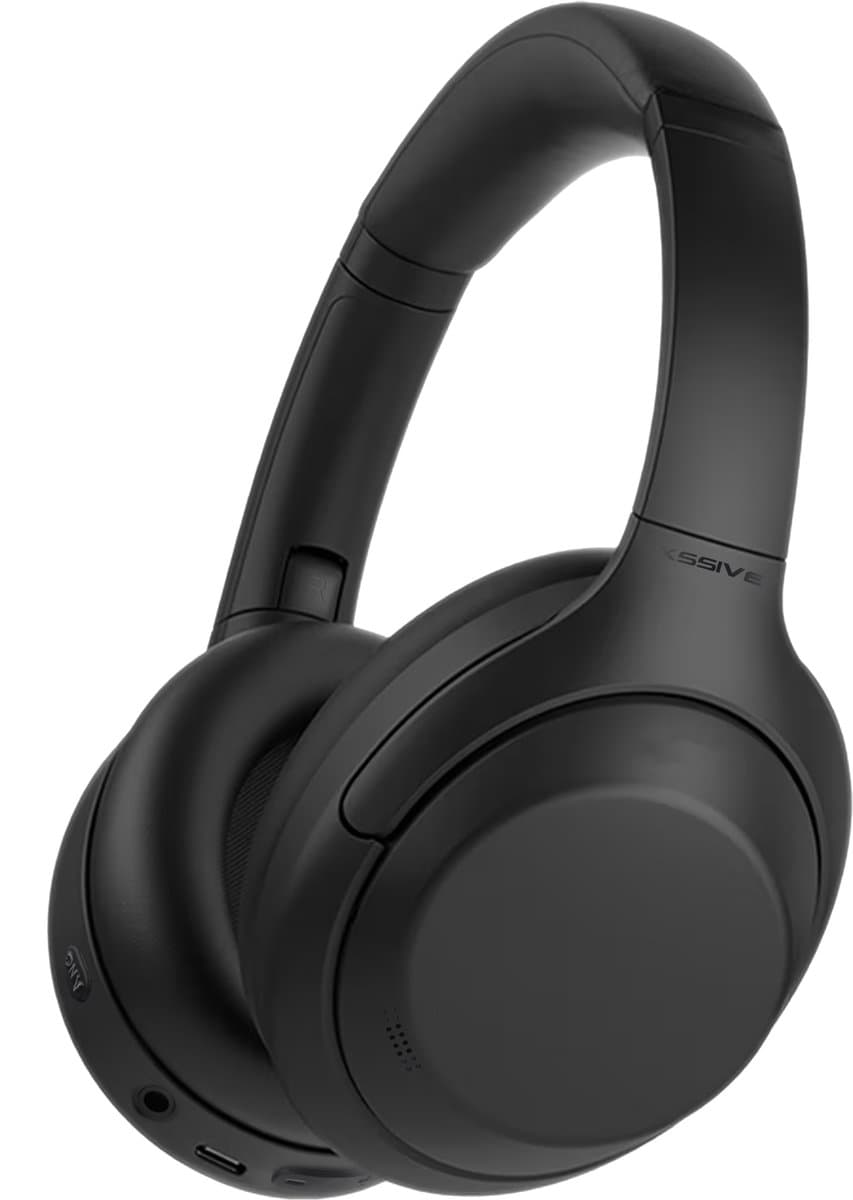 Xssive H11 Koptelefoon Draadloos met Noise Cancelling - Lange Batterijduur, Nederlandse APP & Equalizer - Zwart — afbeelding 1