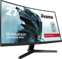 iiyama G-Master G2766HSU-B1 Red Eagle - 27 inch - Full HD - VA - 165 Hz - Curved — thumbnail 2