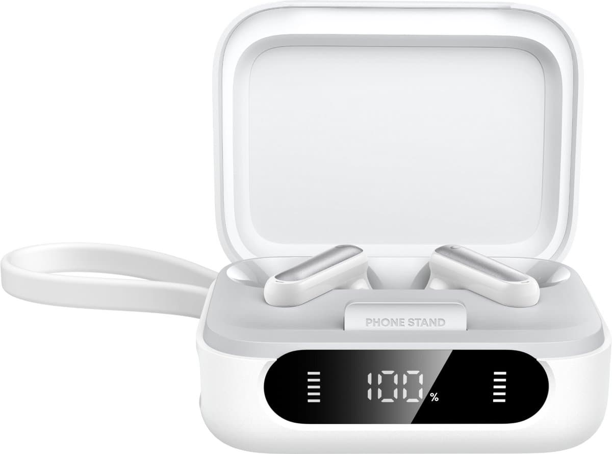 soundcore P41i adaptieve earbuds met noise cancelling - Draagbare oplader en Lightning-adapter - 12 uur speeltijd - 192 uur met case - 6 microfoons voor heldere gesprekken - IPX5 draadloze Bluetooth earbuds - Bluetooth 5.3 — afbeelding 1