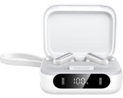 soundcore P41i adaptieve earbuds met noise cancelling - Draagbare oplader en Lightning-adapter - 12 uur speeltijd - 192 uur met case - 6 microfoons voor heldere gesprekken - IPX5 draadloze Bluetooth earbuds - Bluetooth 5.3