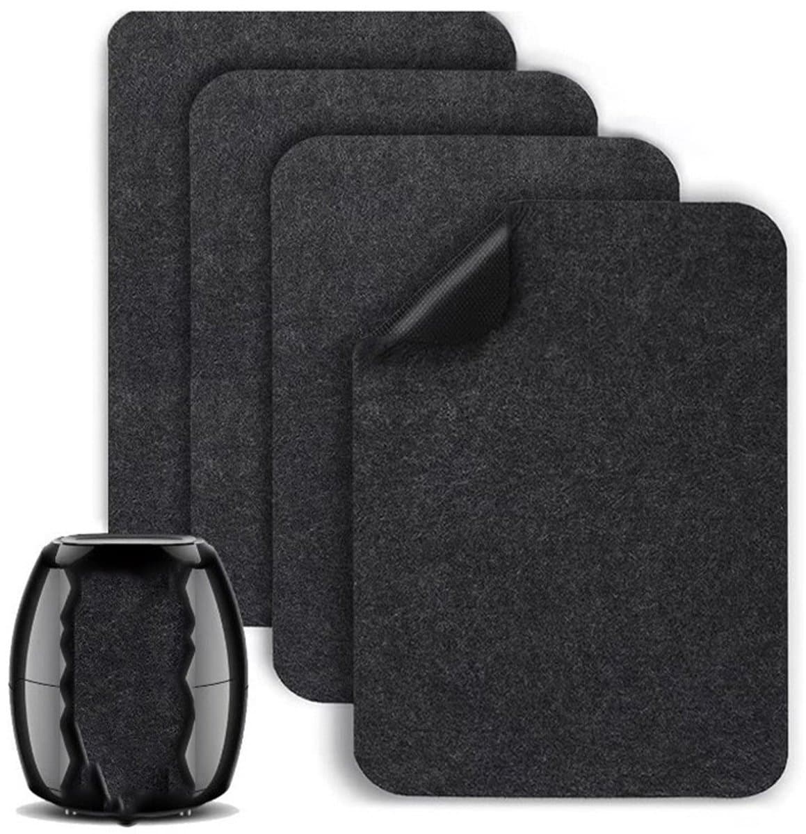 4 Stuks Hittebestendige mat voor Airfryer - hittebestendige mat - Keukenbladbeschermer - koffiezetapparaatmat-Ovenbeschermingsmat - 44*30CM - voor aanrechtbladen - Geschikt voor airfryer, koffiezetapparaat, blender — afbeelding 1