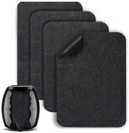 4 Stuks Hittebestendige mat voor Airfryer - hittebestendige mat - Keukenbladbeschermer - koffiezetapparaatmat-Ovenbeschermingsmat - 44*30CM - voor aanrechtbladen - Geschikt voor airfryer, koffiezetapparaat, blender — thumbnail 1