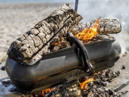 Petromax - Gietijzeren Aardappel oven — thumbnail 5