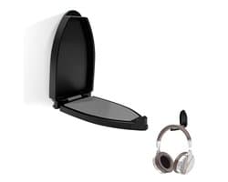 TRANKIELO® - Inklapbare hoofdtelefoonhouder - Universele zelfklevende standaard voor gaming en audio - Duurzaam en ruimtebesparend