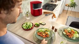 Bosch MAF462R0 Airfryer - Serie 4 - 6,1L - Ontdooifunctie - Dual heating - Warmhoudfunctie - 7 programma's - Tot 4 personen - Dieprood — thumbnail 10
