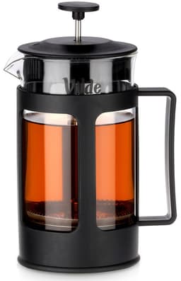 Cafetiere Glas 600 ml - French Press Koffiezetapparaat - Koffiemaker - Koffie - Koffiepot - Theepot — thumbnail 1