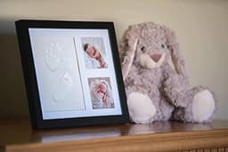 Set voor babyvoeten en handafdrukken met fotolijst voor pasgeborenen — thumbnail 2