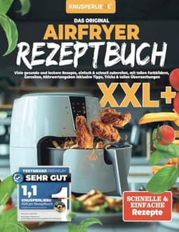 Airfryer Kookboek met Gezonde en Lecke Recepten – Eenvoudig & Snel Bereid — thumbnail 1