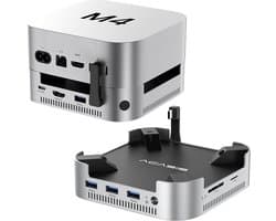 Acasis - 10Gbps Mac mini M4 Dock & Dual-Bay SSD Enclosure - 11 in 1