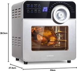 Heteluchtfriteuse met Draaispit en Touchscreen - 14 Liter Capaciteit - 1700W — thumbnail 7