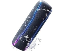 Draagbare Waterdichte Bluetooth Speaker met Kleurrijk Licht en Rijke Bas - Perfect voor Thuis en Buiten