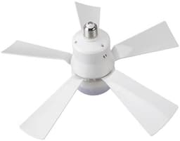 Plafondventilator met Verlichting en Afstandsbediening - Dimbare Ventilator voor Slaapkamer en Keuken — thumbnail 4