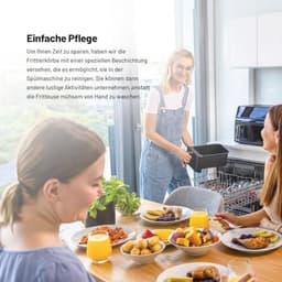 8000 BC Heteluchtfriteuse met Twee Manden - 8L Capaciteit, Digitale Instellingen en Vooraf Ingestelde Programma's — thumbnail 5