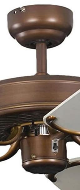 Plafondventilator Potkuri Verouderd Brons - Stil en Efficiënt — thumbnail 3