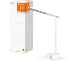 Oplaadbare USB Tafellamp met Flexibele Kop en Touchsensor, Koud Wit Licht