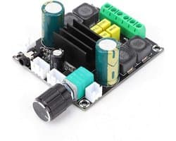 Digitale 2-kanaals Audio Eindversterker Module 2x100 Watt voor Thuisbioscoop en DIY Audio