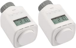 2x Programmeerbare Elektronische Radiatorknop - Energiebesparende Verwarmingsthermostaat met Timer — thumbnail 1