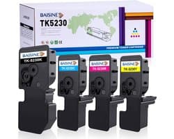 4-Pack Toner Cartridge Set Compatibel met Oude ModellenPrinter, Hoge Capaciteit