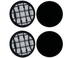 Vervangende filterpatronen Geschikt voor Philips VC 7000/8000, 2 stuks, wasbare schuimfilterpatronen en inlaatfilterpatronen, compatibel met de modellen XC7053, XC7055, XC7057, XC8055, XC8057 en XC8058.