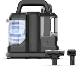 MMM® Tapijtreiniger Machine - Tapijtreiniger Stofzuiger - Tapijtreiniger - Vlekkenreiniger - Bankreiniger - 450W - Zwart- 16 cmx 30cm x 26 cm — thumbnail 1