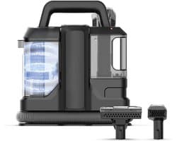 MMM® Tapijtreiniger Machine - Tapijtreiniger Stofzuiger - Tapijtreiniger - Vlekkenreiniger - Bankreiniger - 450W - Zwart- 16 cmx 30cm x 26 cm