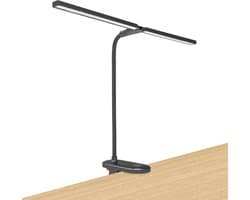 Oplaadbare LED Leeslamp met Klem - Dimbaar Boekverlichting voor Bed of Bureau - USB Powered