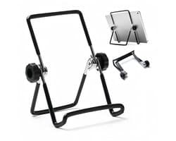 Laptop standard-Verstelbare tabletstandaard - Antislip opvouwbare houder - Geschikt voor 9-12,9 inch tablets/iPads/Samsung/Kindle Fire - Displaystandaards/Fotolijststandaard voor foto's - Zwart