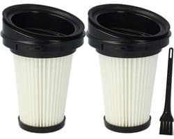 Wasbare, vervangbare filters geschikt voor Grundig Cyclonic 21.6V VCH9629 VCH9630 VCH9632 handstofzuigers, 2 stuks